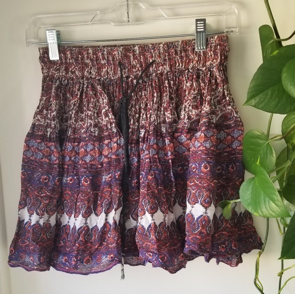 UO Band of Gypsies Cotton Skirt